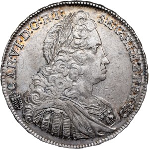 Karl VI. (1711-1740) ½ Thaler 1737 KB