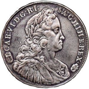 Karl VI. (1711-1740) ½ Thaler 1737 KB