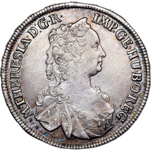 Maria Theresia (1740-1780) ½ Thaler 1756 Hall