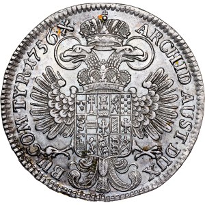 Maria Theresia (1740-1780) ½ Thaler 1756 Hall