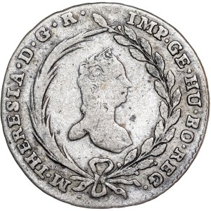 Maria Theresia (1740-1780) 10 Kreuzer 1765 Karlsburg