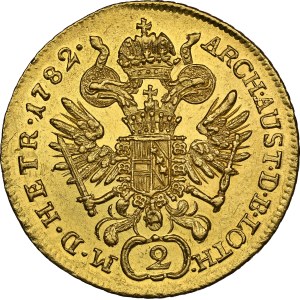 Joseph II. (1765-1790) 2 Ducat 1782 E