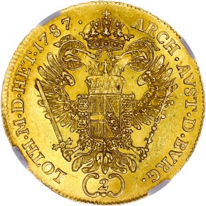 Joseph II. (1765-1790) 2 Ducat 1787 B