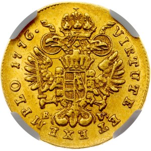 Joseph II. (1765-1790) Ducat 1776 G B-V