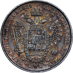 Franz I. (1792 -1835) ½ Scudo 1824 M