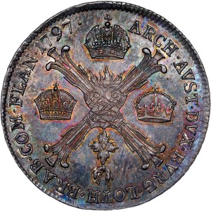 Franz I. (1792 -1835) ¼ Thaler 1796 B