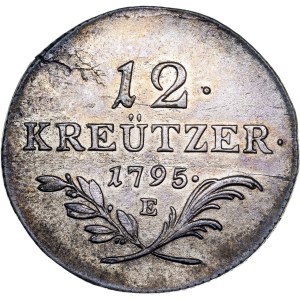 Franz I. (1792 -1835) 12 Kreuzer 1795 E