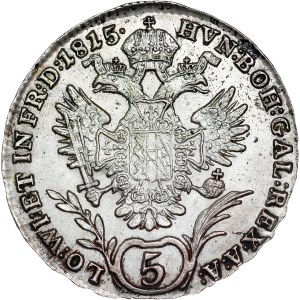 Franz I. (1792 -1835) 5 Kreuzer 1815 A