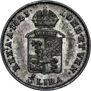 Franz I. (1792 -1835) ¼ Lira 1823 M