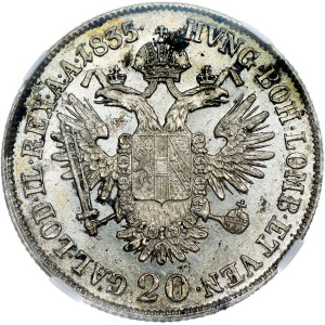 Ferdinand I. (1835-1848) 20 Kreuzer 1835 A