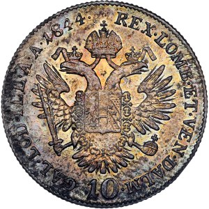 Ferdinand I. (1835-1848) 10 Kreuzer 1844 E