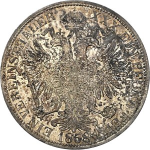Franz Joseph I. (1848-1916) Vereisthaler 1858 B