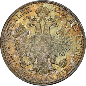 Franz Joseph I. (1848-1916) Vereisthaler 1863 B