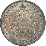 Franz Joseph I. (1848-1916) 2 Gulden 1865 A