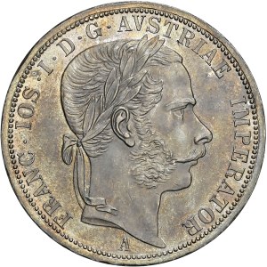 Franz Joseph I. (1848-1916) 2 Gulden 1866 A