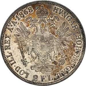 Franz Joseph I. (1848-1916) 2 Gulden 1868 A