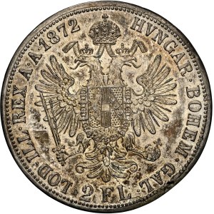 Franz Joseph I. (1848-1916) 2 Gulden 1872
