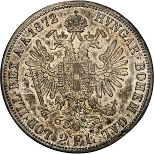 Franz Joseph I. (1848-1916) 2 Gulden 1872