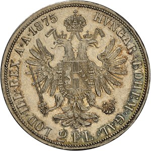 Franz Joseph I. (1848-1916) 2 Gulden 1875