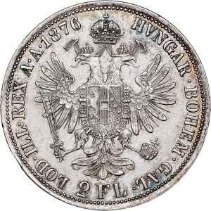 Franz Joseph I. (1848-1916) 2 Gulden 1876