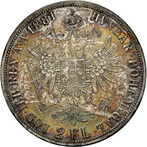 Franz Joseph I. (1848-1916) 2 Gulden 1881
