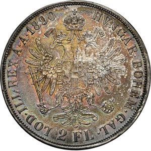 Franz Joseph I. (1848-1916) 2 Gulden 1890