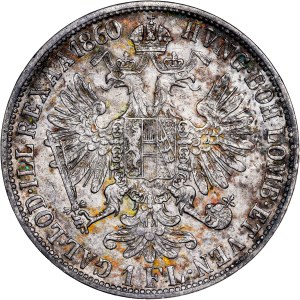 Franz Joseph I. (1848-1916) Gulden 1860 E