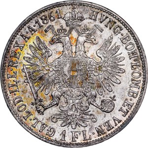 Franz Joseph I. (1848-1916) Gulden 1861 B