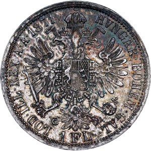Franz Joseph I. (1848-1916) Gulden 1871 A