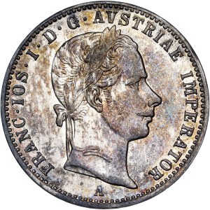 Franz Joseph I. (1848-1916) ¼ Gulden 1857 A