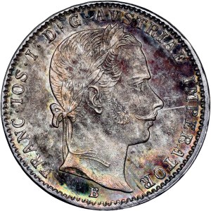 Franz Joseph I. (1848-1916) ¼ Gulden 1859 B