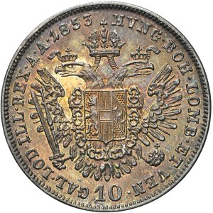 Franz Joseph I. (1848-1916) 10 Kreuzer 1853 B