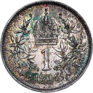 House of Habsburg - Franz Joseph I. (1848-1916) Corona 1904 Vienna