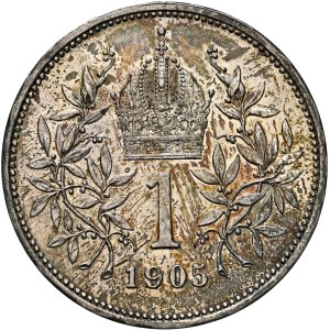 House of Habsburg - Franz Joseph I. (1848-1916) Corona 1905 Vienna