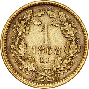 Franz Joseph I. (1848-1916) Kreuzer 1868 KB