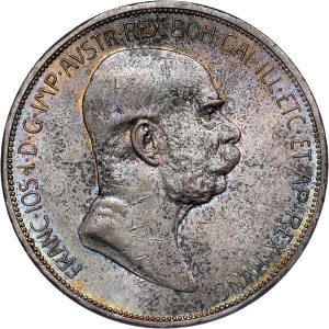 Franz Joseph I. (1848-1916) 5 Corona 1908