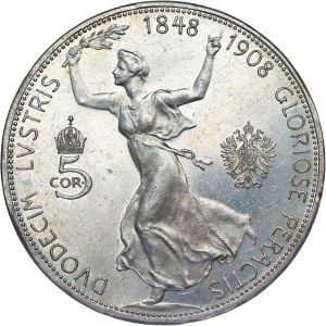 Franz Joseph I. (1848-1916) 5 Corona 1908