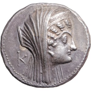 Greek, Arsinoe II Philadelphos. Died 270/268 BC. AR Tetradrachm