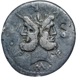 Rome - M. Furius L.f. Philus, Denarius, c. 119