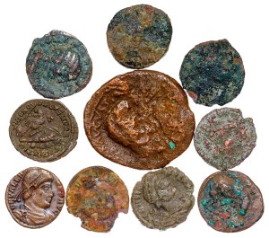 Rome - Bronze LOT - 10 pcs