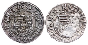 Habsburg Denar LOT - 2 pcs