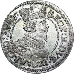 Leopold V (Archduke, 1619-1632) 3 Kreuzer Hall ND