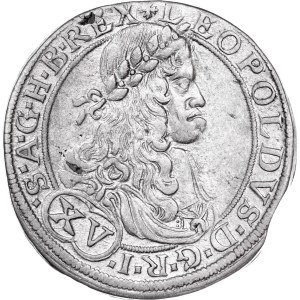 Leopold I. (1657-1705) XV Kreuzer 1664 CA