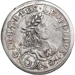 Leopold I. (1657-1705) VI Kreuzer 1671 St. Veit