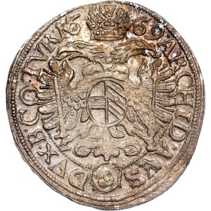 Leopold I. (1657-1705) 3 Kreuzer 1669 Vienna