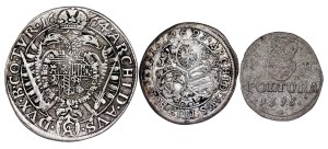 Leopold I. (1657-1705) LOT - 3 pcs