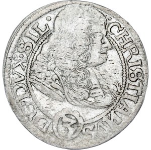Silesia, Duchy of Liegnitz-Brieg-Wohlau, Christian, 3 Kreuzer Brieg 1669 CB