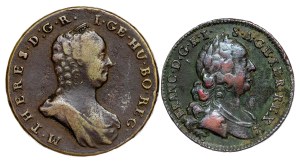 Maria Theresia (1740-1780) LOT - 2 pcs