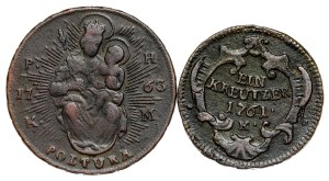 Maria Theresia (1740-1780) LOT - 2 pcs