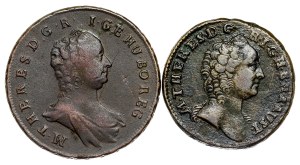 Maria Theresia (1740-1780) LOT - 2 pcs